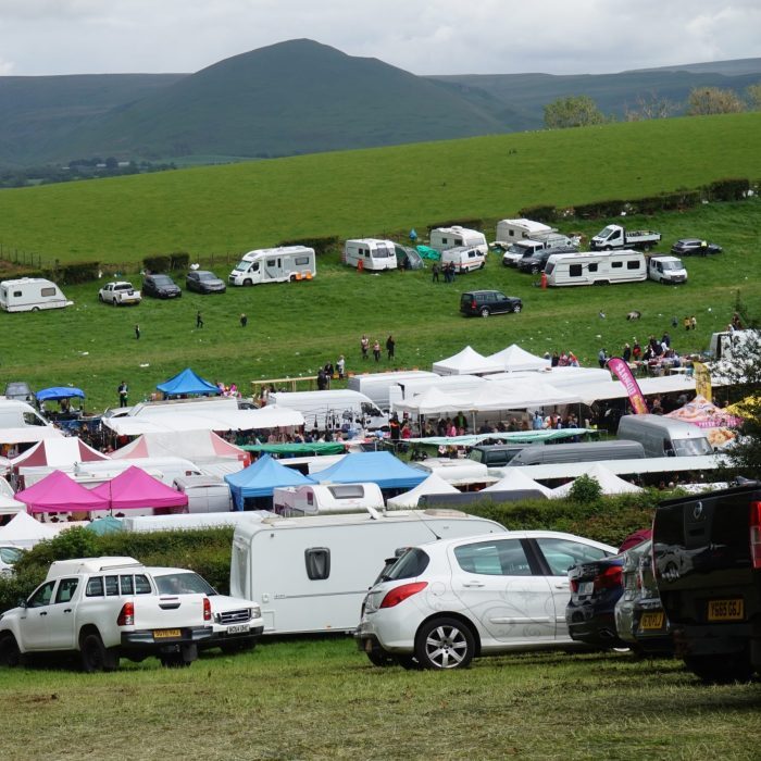 A view over Appleby Fair, June 2022